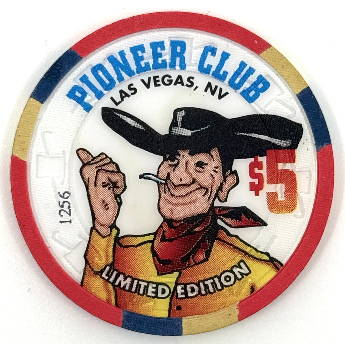 Pioneer Club Casino Las Vegas NV Atomic Testing Chip 1995