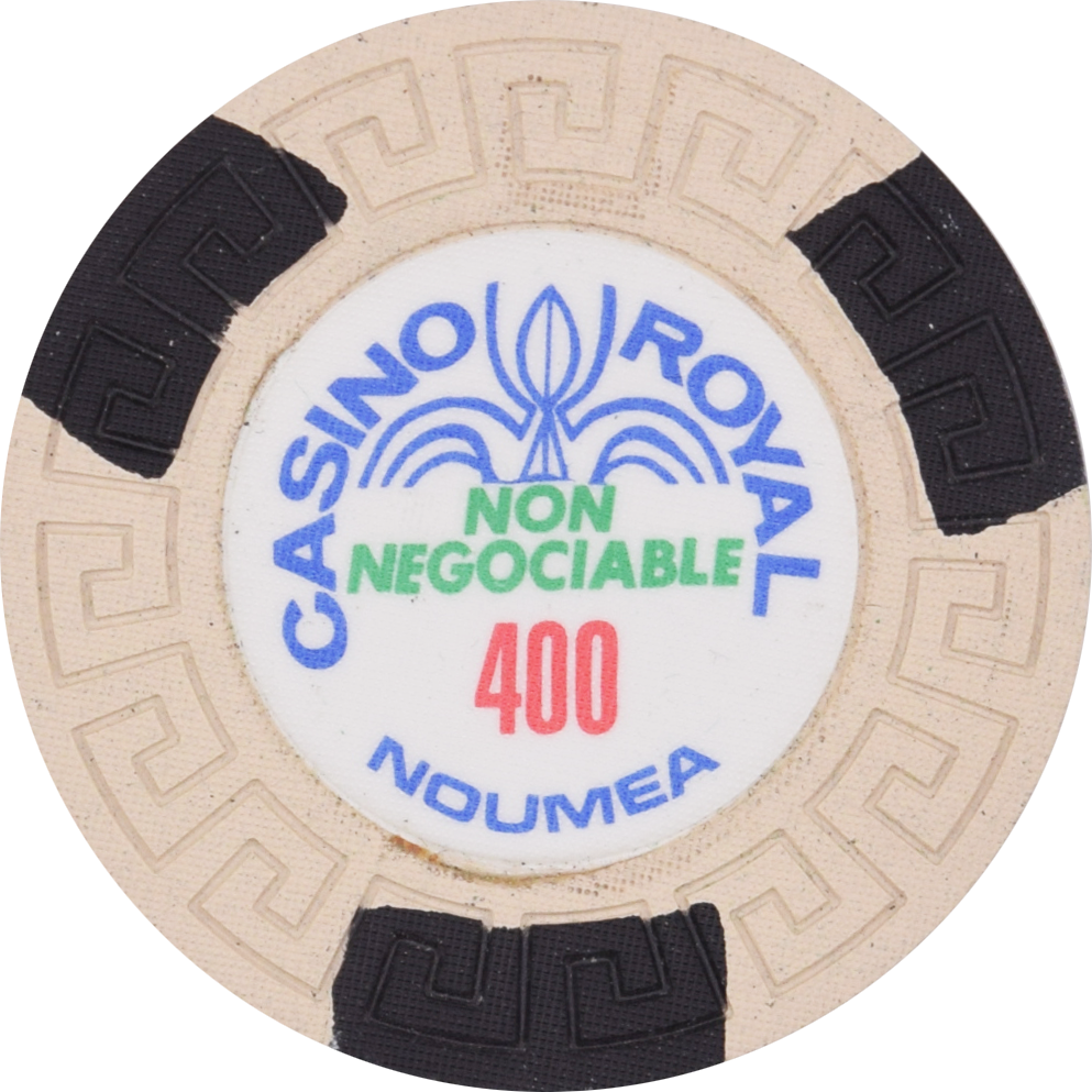 Casino Royal Noumea New Caledonia Non Negociable 400 LgKey Chip
