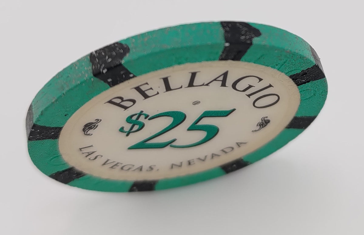 Bellagio Casino Las Vegas Nevada $25 Chip 1998