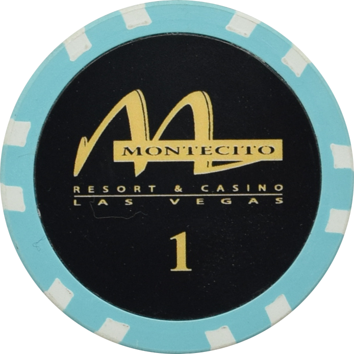 Montecito Casino Las Vegas TV Series Prop $1 Chip