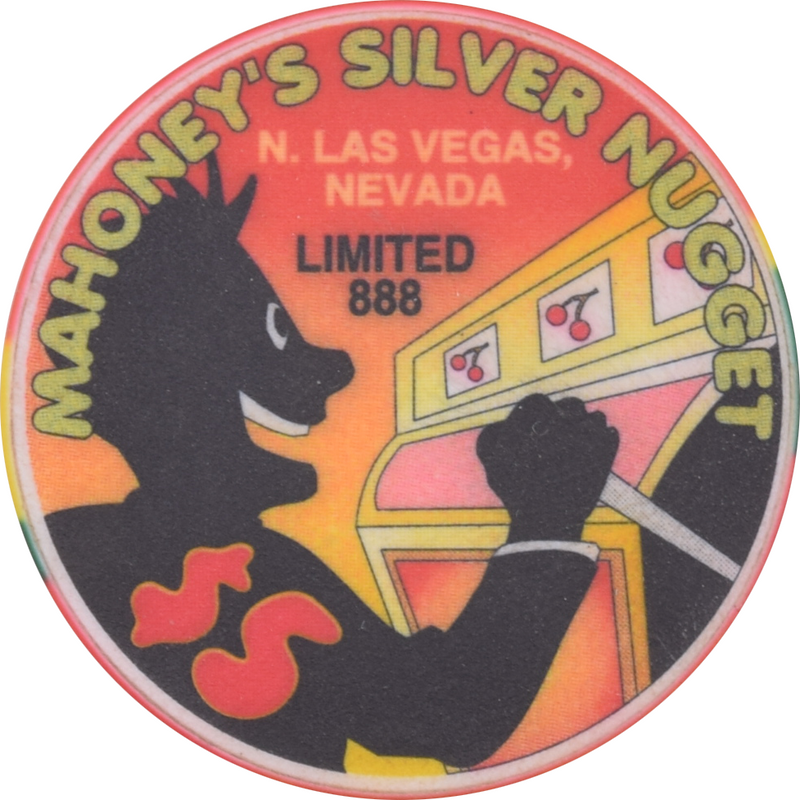 Mahoney's Silver Nugget Casino N. Las Vegas Las Vegas $5 April Fools Day Chip 1998