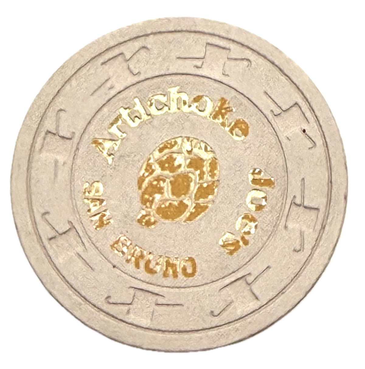 Artichoke Joe's Casino San Bruno CA NCV Chip