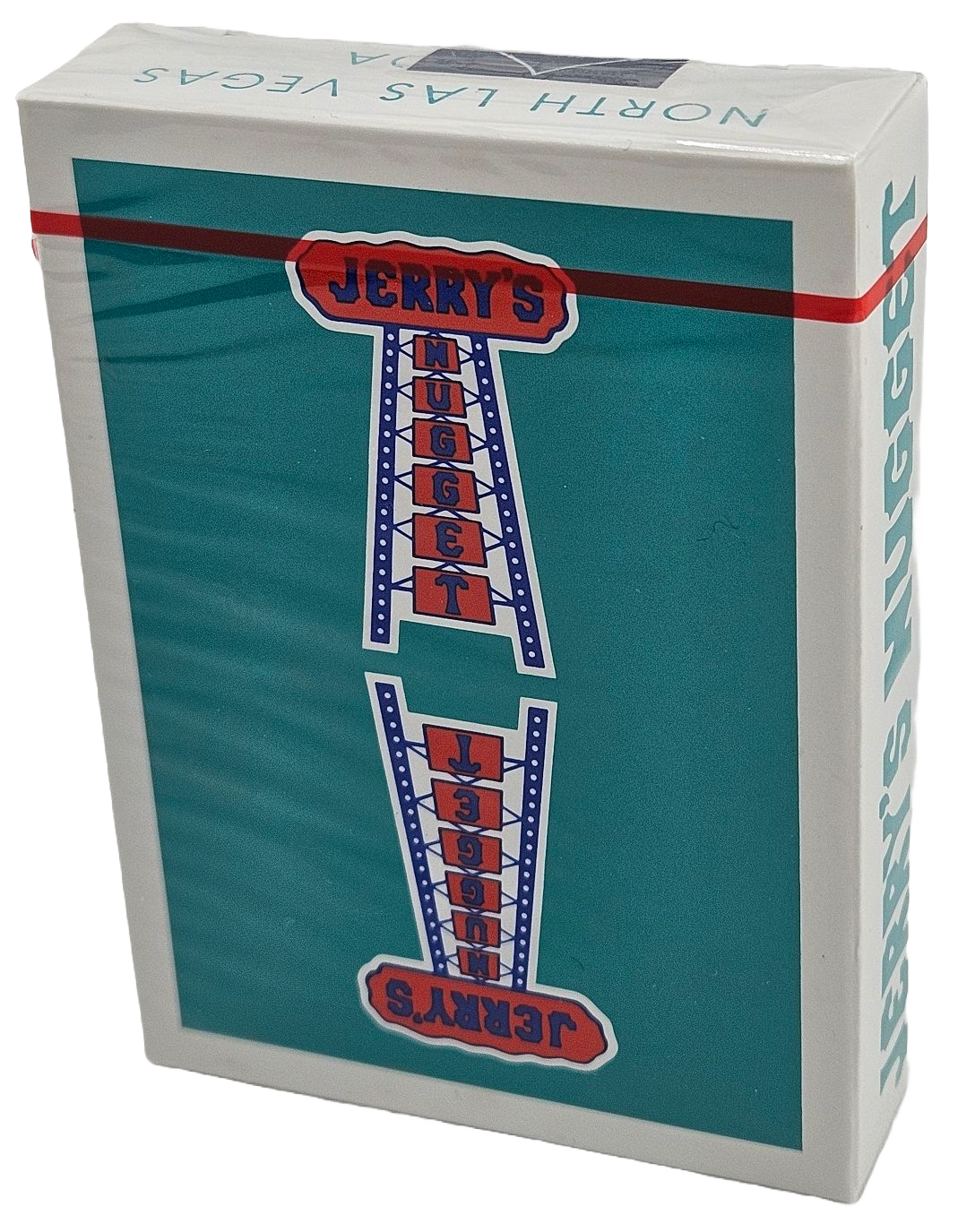 Jerry's Nugget Casino North Las Vegas Retro Playing Card Modern Feel Deck