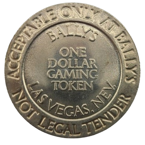 Bally's Hotel and Casino Las Vegas Nevada $1 Token