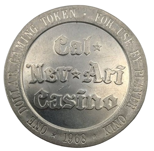Cal Nev Ari Casino Cal-Neva-Ari Nevada $1 Token 1968
