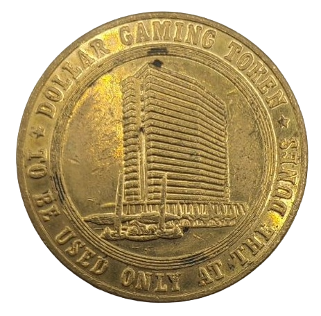 Dunes Hotel and Casino Las Vegas Nevada $1 Token 1965