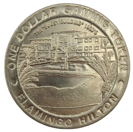 Flamingo Hotel and Casino Las Vegas Nevada $1 Token 1996