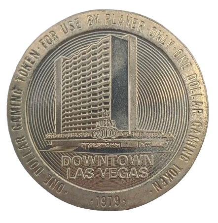 Four Queens Casino Las Vegas Nevada $1 Token 1979