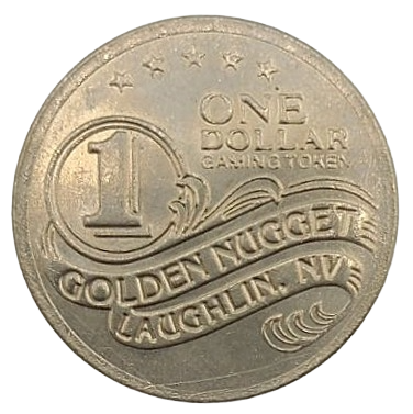 Golden Nugget Hotel and Casino Las Vegas Nevada $1 Token 1988
