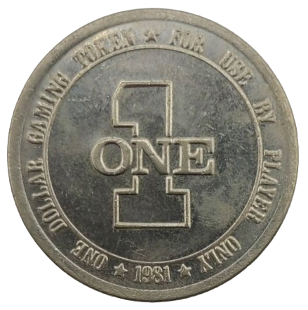 Goldrush Casino Wendover Nevada $1 Token 1981