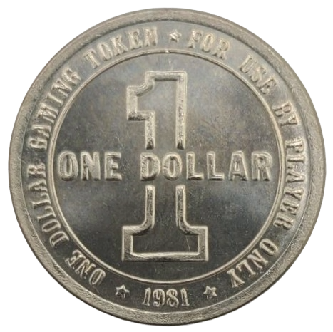 Gold Spike Hotel and Casino Las Vegas Nevada $1 Token 1981