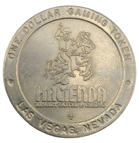 Hacienda Hotel and Casino Las Vegas Nevada $1 Token 1995