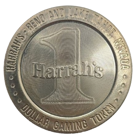Harrah's Casino Reno/Lake Tahoe Nevada $1 Token