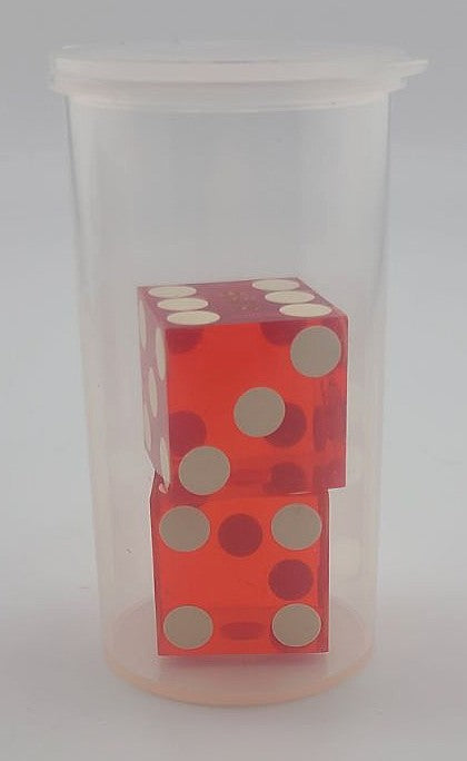 Mob Casino Dice with Vial