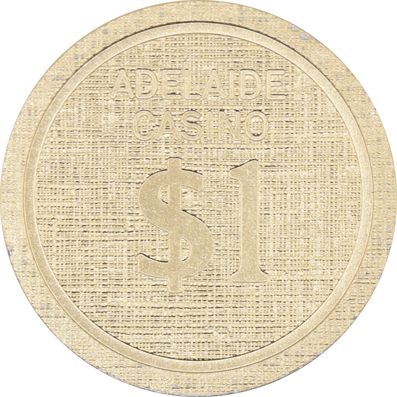 Adelaide Casino Adelaide SA Australia $1 Token / Chip
