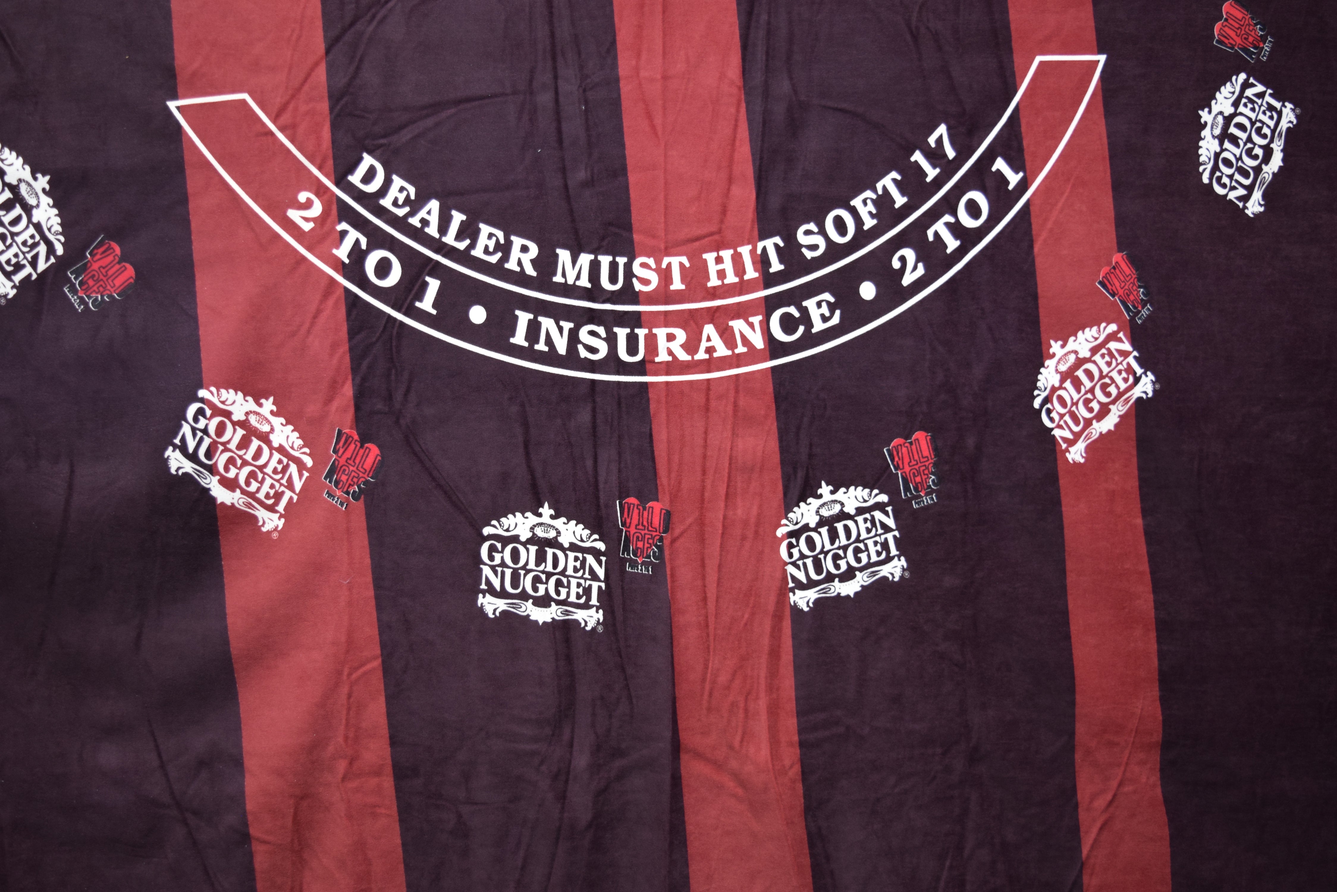 Golden Nugget Casino Las Vegas Nevada New Wild Aces Blackjack Layout