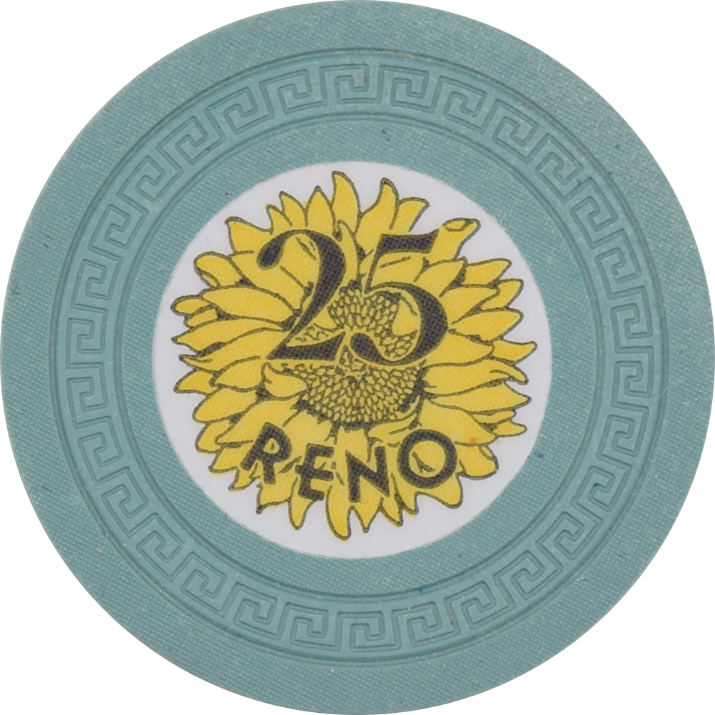 Sunflower Casino Reno Nevada $25 Chip 1949