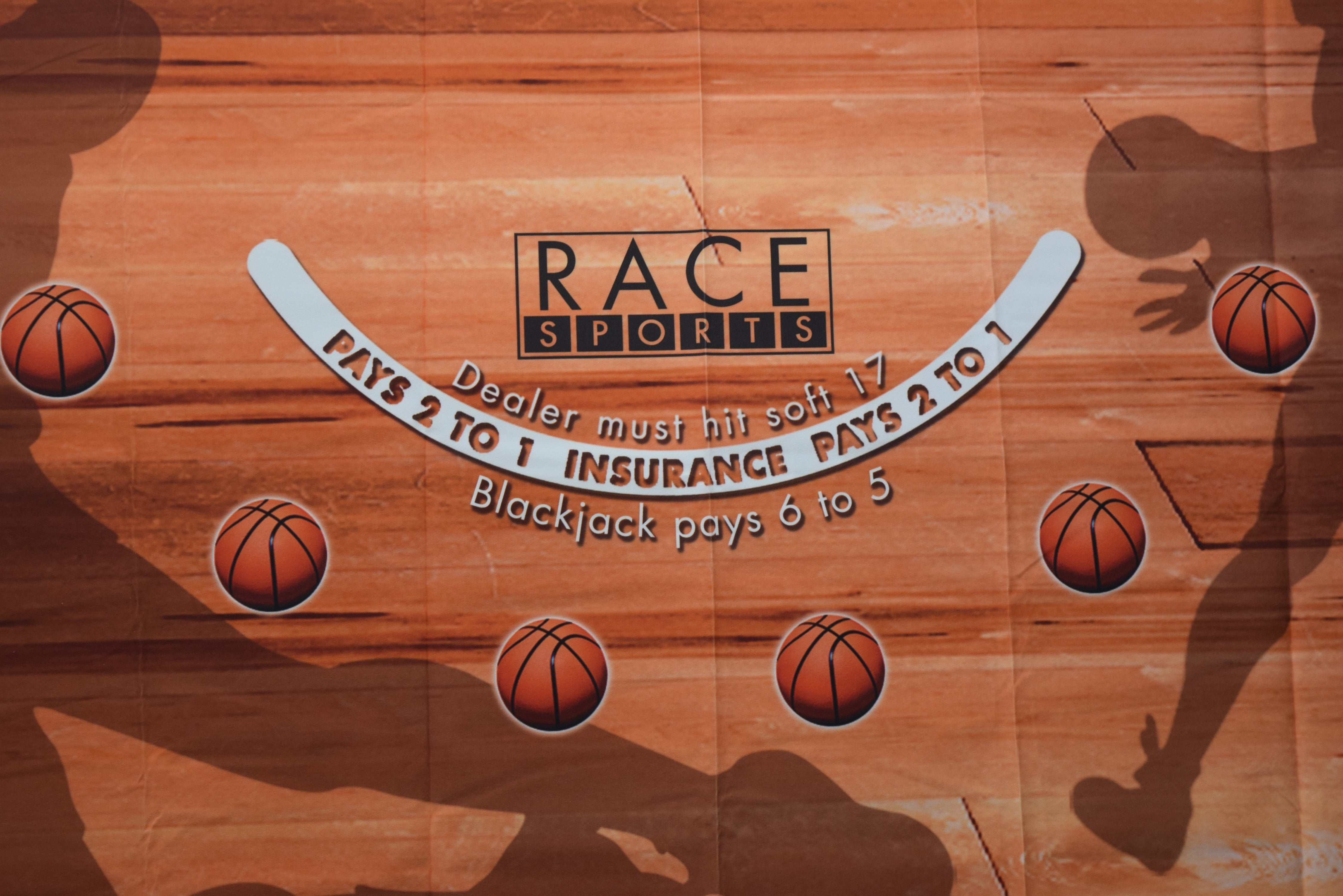 Golden Nugget Casino Las Vegas Nevada New Race Sports Blackjack Layout