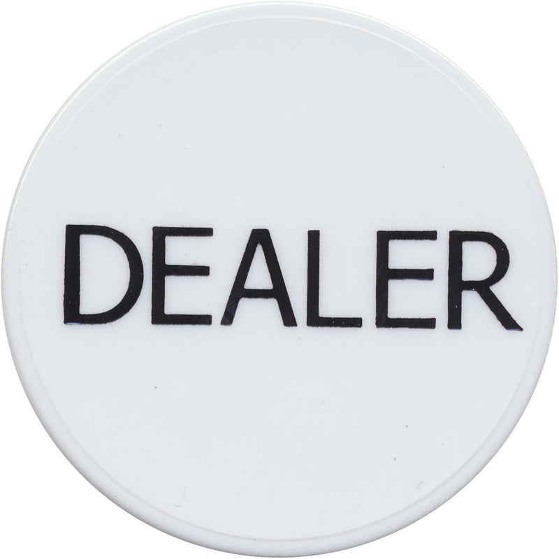 Dealer Button White