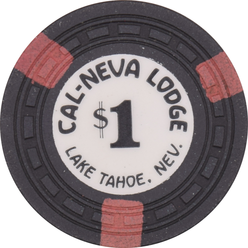 Cal-Neva Lodge Casino Lake Tahoe Nevada $1 Chip 1955
