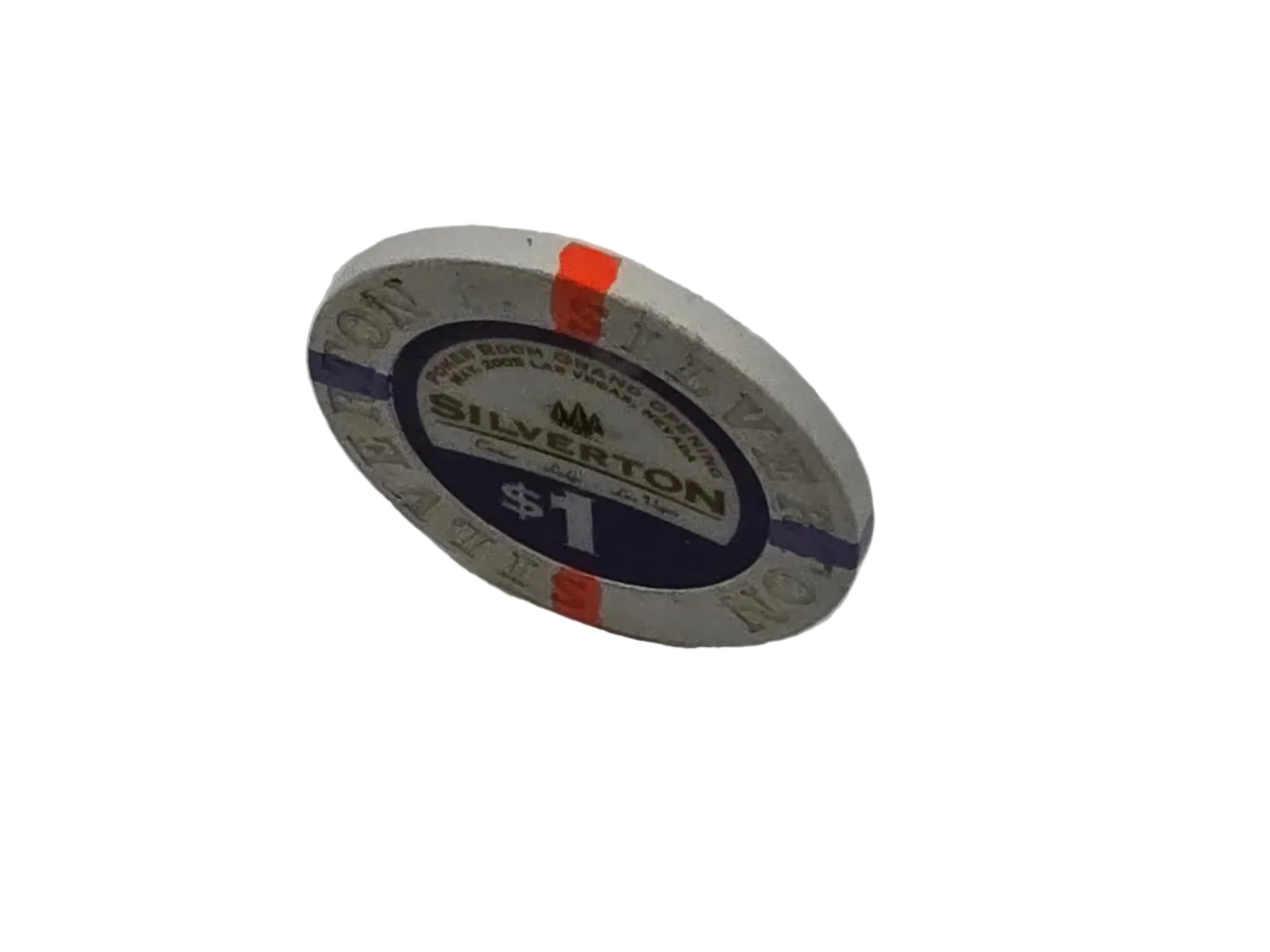 Silverton Casino Las Vegas Nevada $1 Poker Room Grand Opening Chip 2007