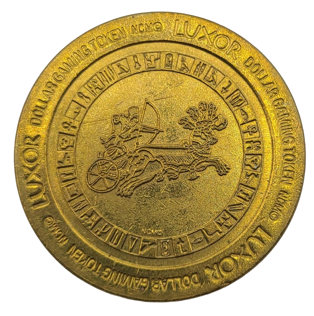 Luxor Hotel and Casino Las Vegas Nevada $1 Token 1993