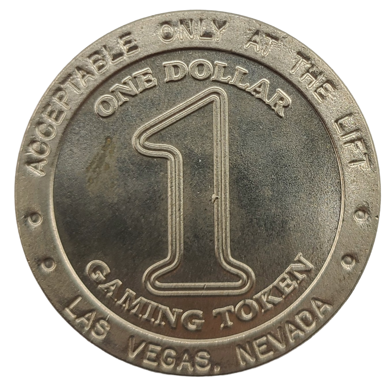 The Lift Gaming Las Vegas Nevada $1 Token 1995