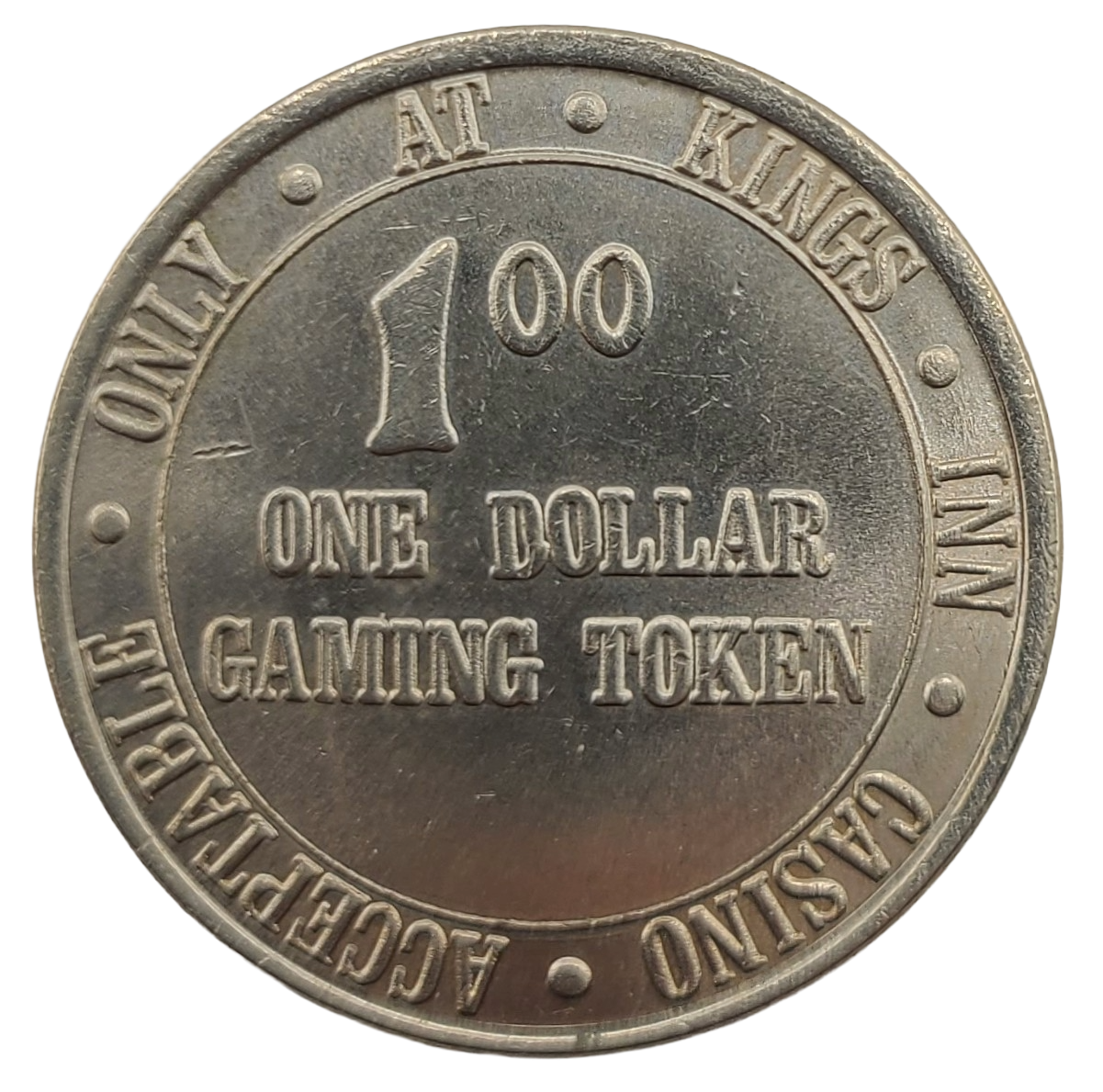 Kings Inn Casino Reno Nevada $1 Token 1979