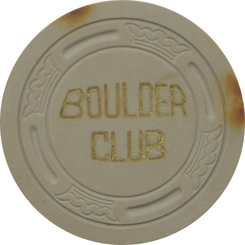 Boulder Club Casino Las Vegas Nevada $5 Chip 1943