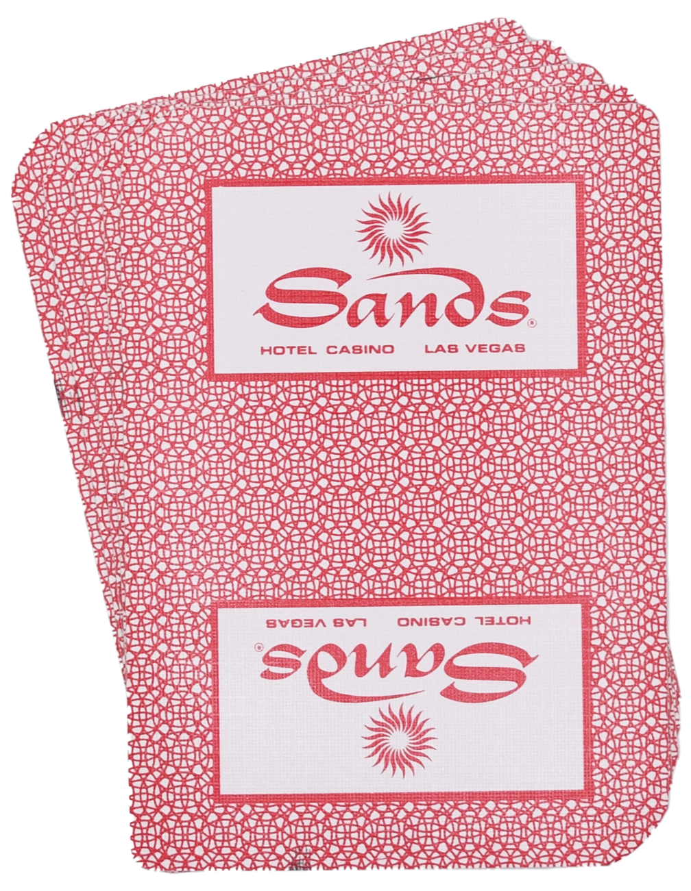 Sands Casino Las Vegas Used Playing Card Deck