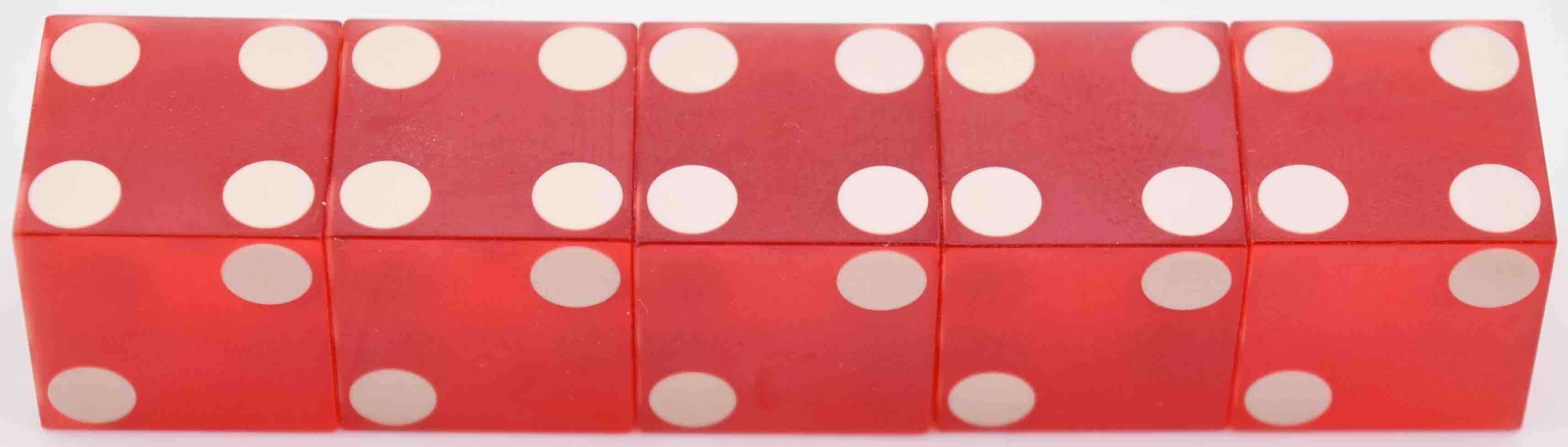 Union Plaza Casino Las Vegas Nevada Red Stick of Dice