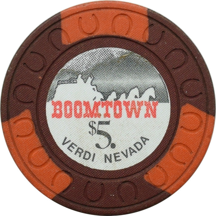 Boomtown Casino Reno/Verdi Nevada $5 Chip 1967