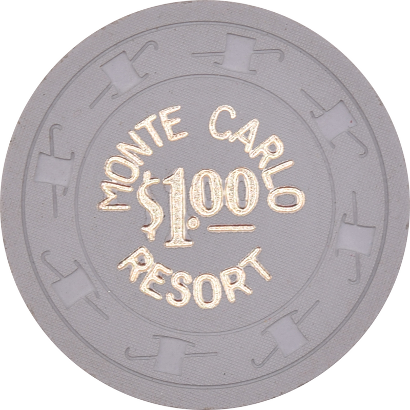 Monte Carlo Resort Casino Laughlin Nevada $1 Chip 1968