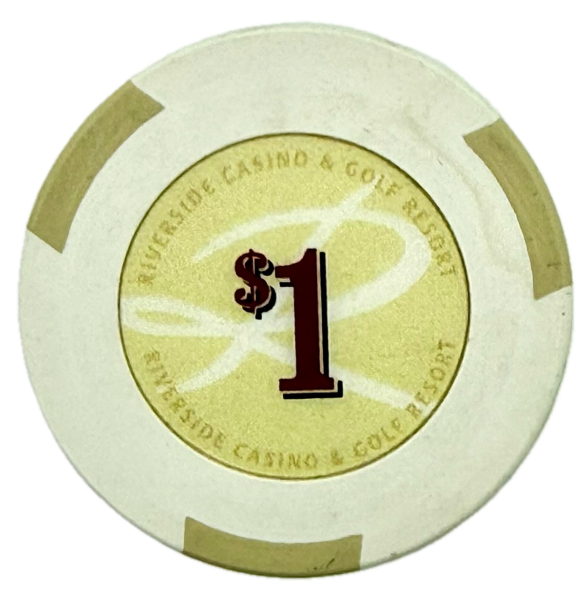 Riverside Casino & Golf Resort Riverside IA $1 Chip from 2006
