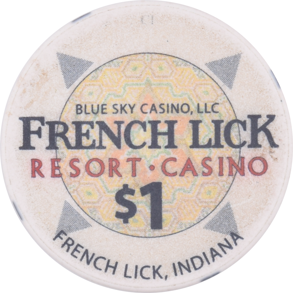 French Lick Resort Casino French Lick Indiana $1 Chip