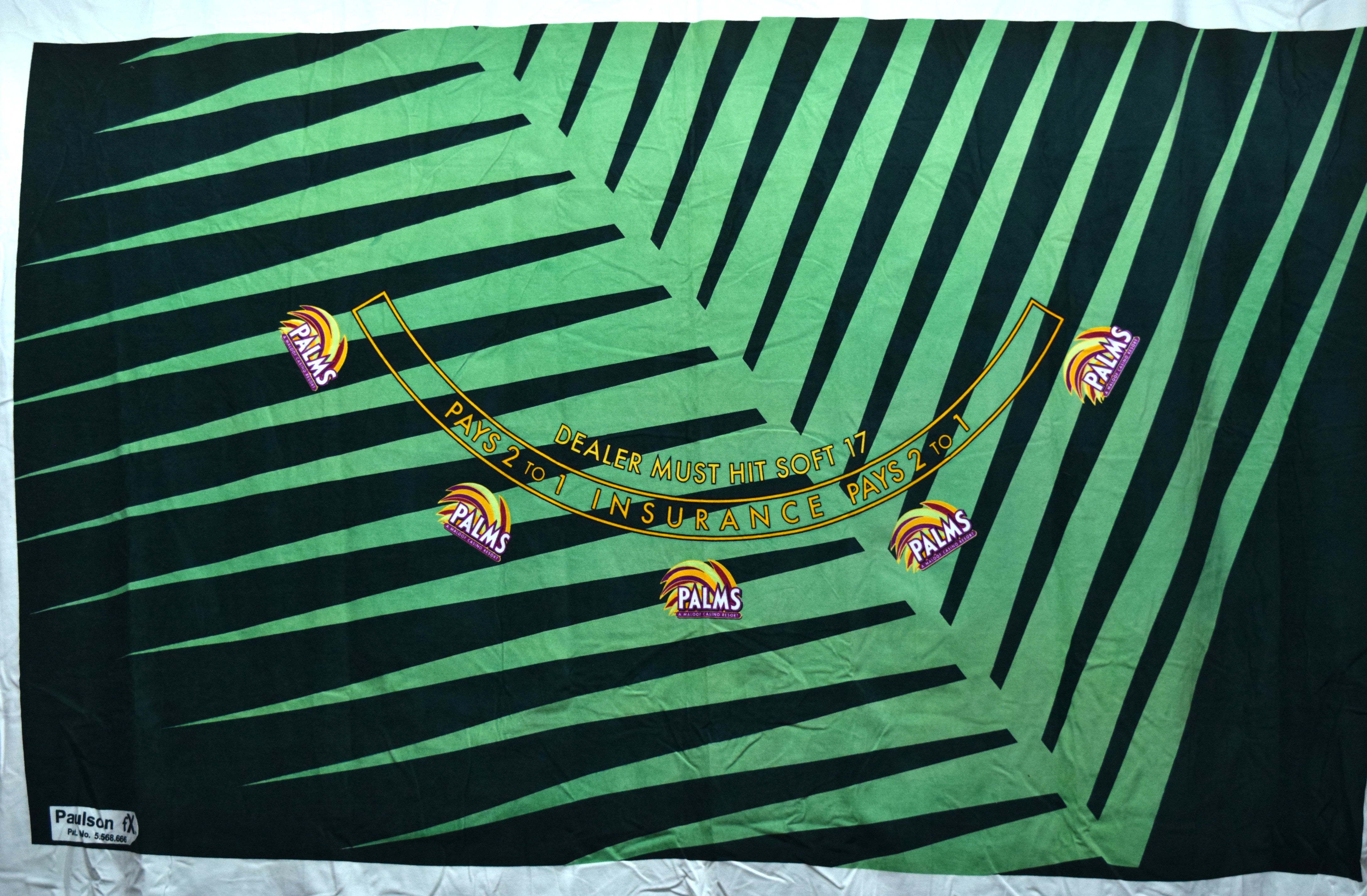 Palms Casino Las Vegas Nevada New Blackjack Layout