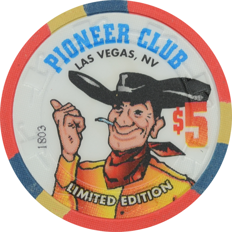 Pioneer Club Casino Las Vegas Nevada Vegas Vic Erected 1951 Chip 1995