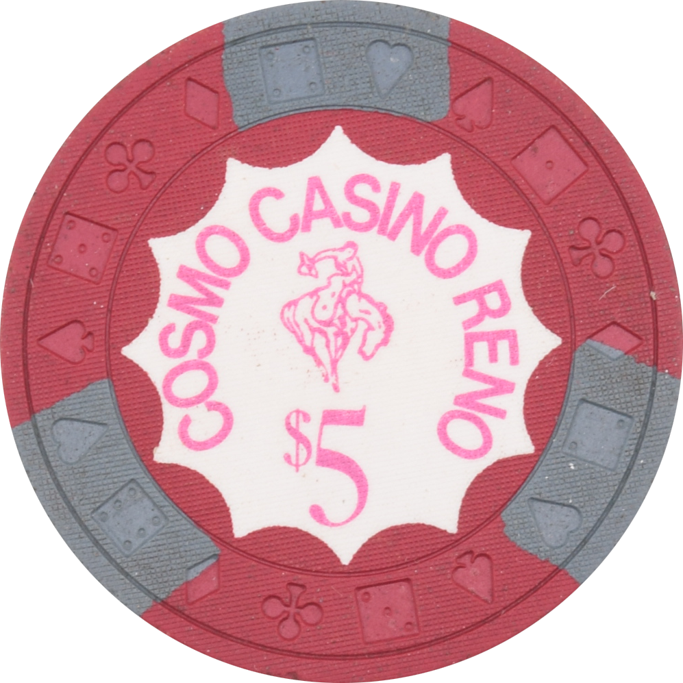 Cosmo Casino Reno Nevada $5 Chip 1973