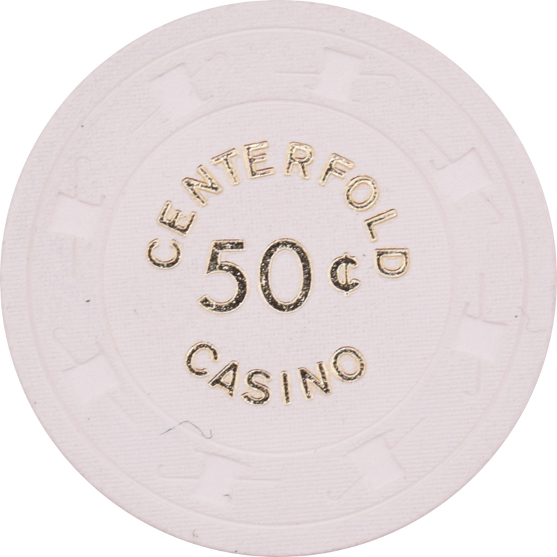 Center-Fold Casino Las Vegas Nevada 50 Cent Chip 1975
