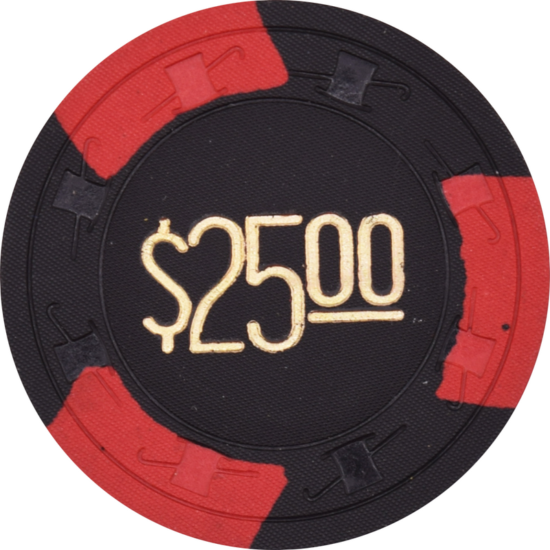 The Wheel Casino Henderson Nevada $25 Chip 1961