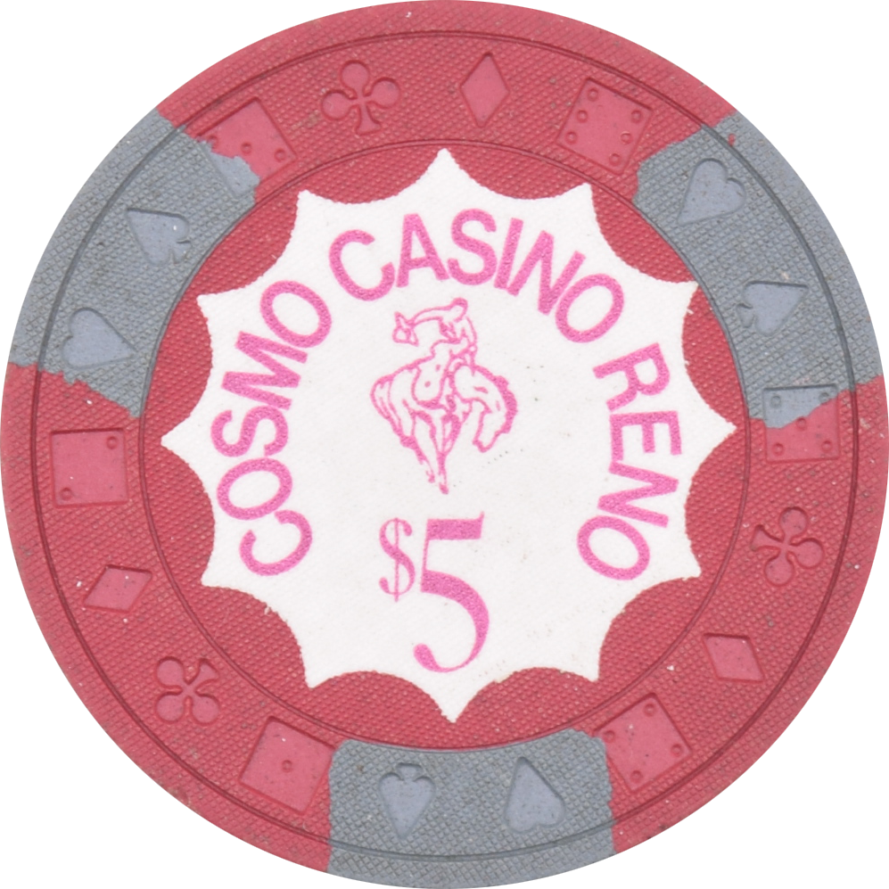 Cosmo Casino Reno Nevada $5 Chip 1973