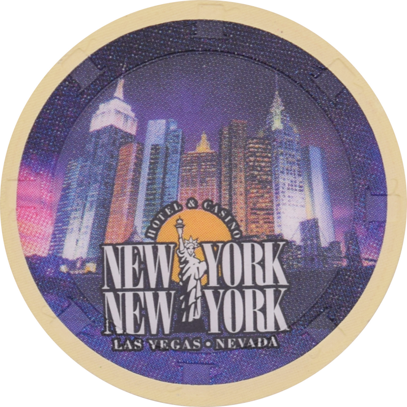 New York New York Casino Las Vegas Nevada Derby Day Chip 1997