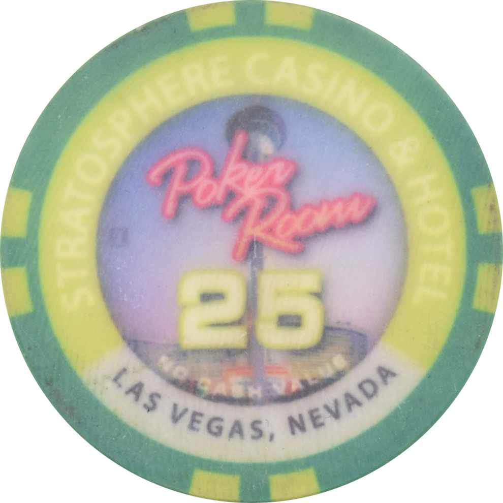 Stratosphere Casino Las Vegas Nevada $25 NCV Chip 2006