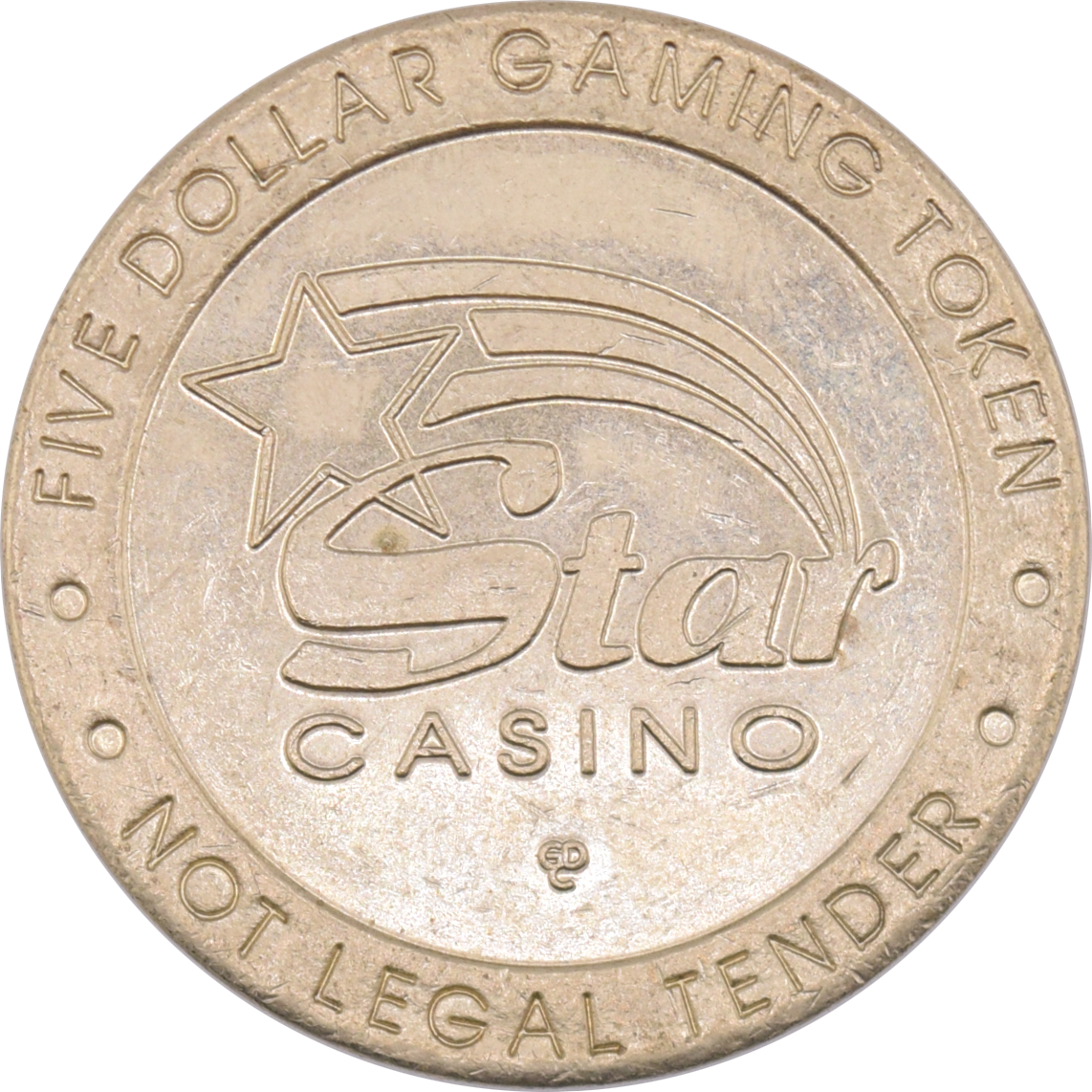 Star Casino Lake Charles Louisiana $5 Token
