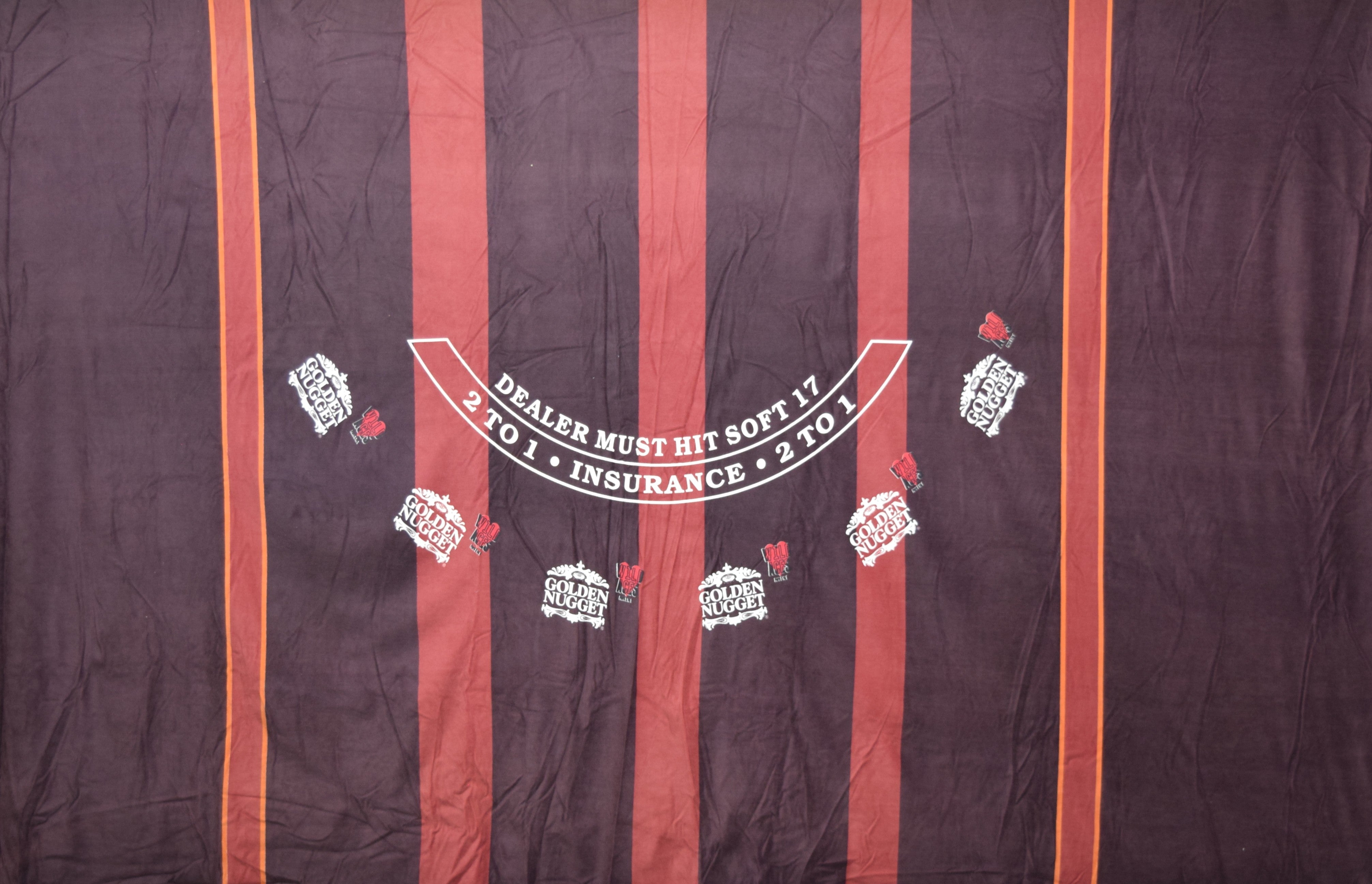 Golden Nugget Casino Las Vegas Nevada New Wild Aces Blackjack Layout