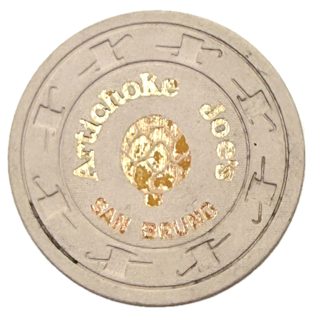 Artichoke Joe's Casino San Bruno CA NCV Chip