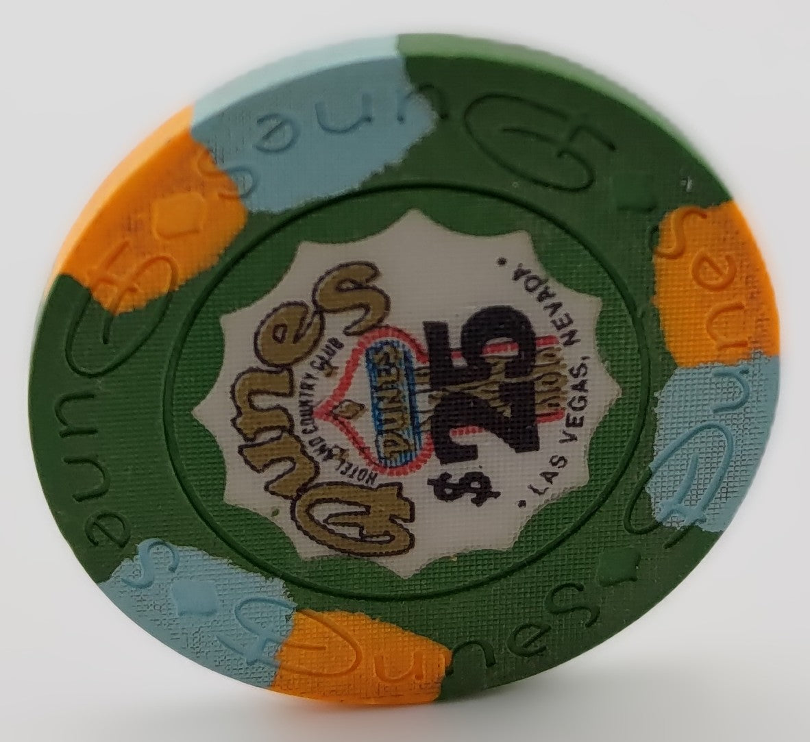 Dunes Casino Las Vegas Nevada $25 Chip 1983