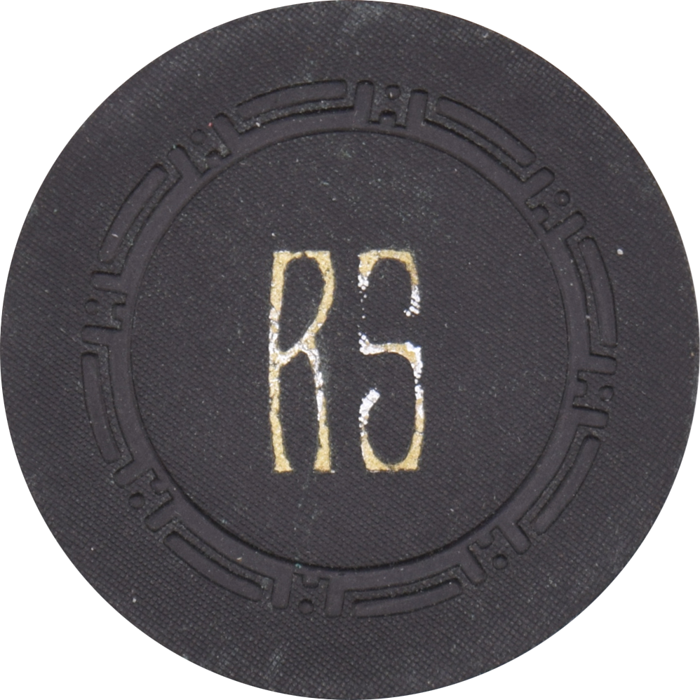 RS Card Room Monogram UFC Unknown Location Black Chip
