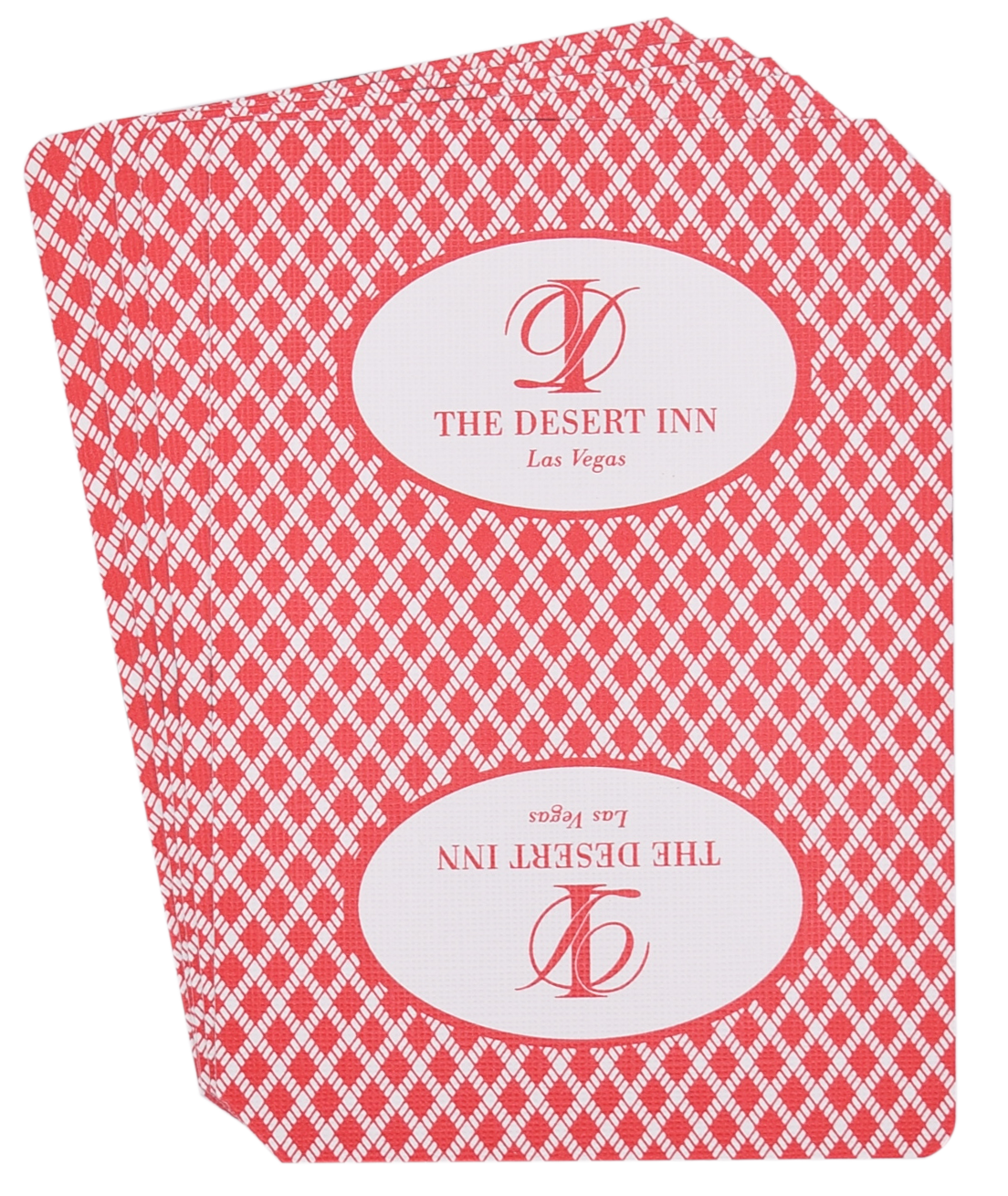 Desert Inn Casino Las Vegas Nevada USED Red Playing Cards Deck