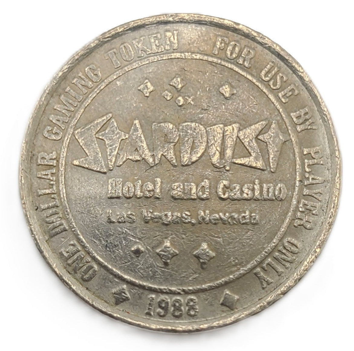 Stardust Casino Las Vegas Nevada $1 Token 1988